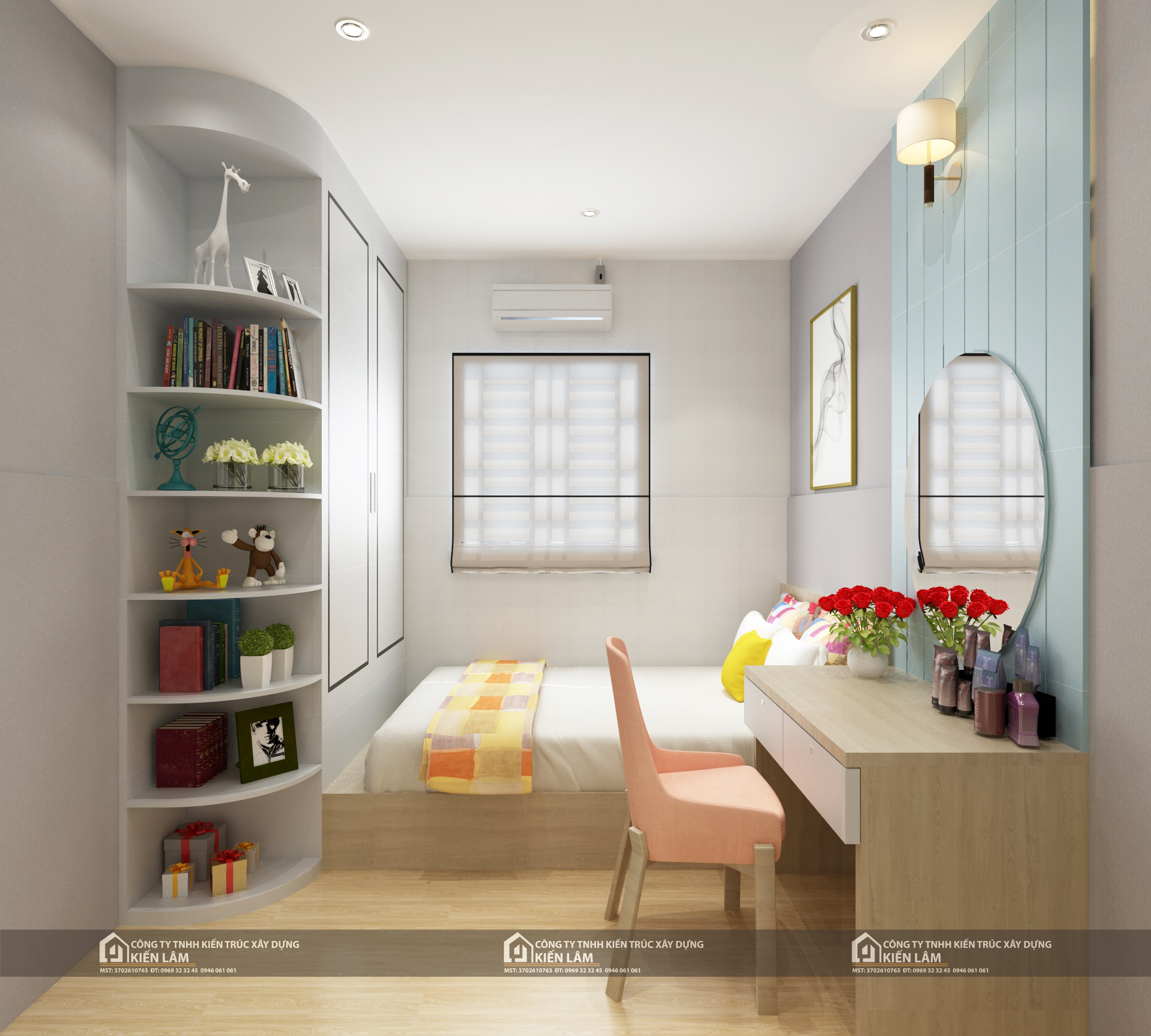 Phòng ngủ nhỏ sau cải tạo